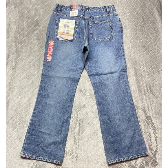 Vintage Route 66 *Sold at K-Mart * Y2K Women's LowRise Bootcut Jeans Sz 12 Short - Picture 2 of 13